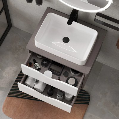 Столешница для ванной EQUIL Smile 60