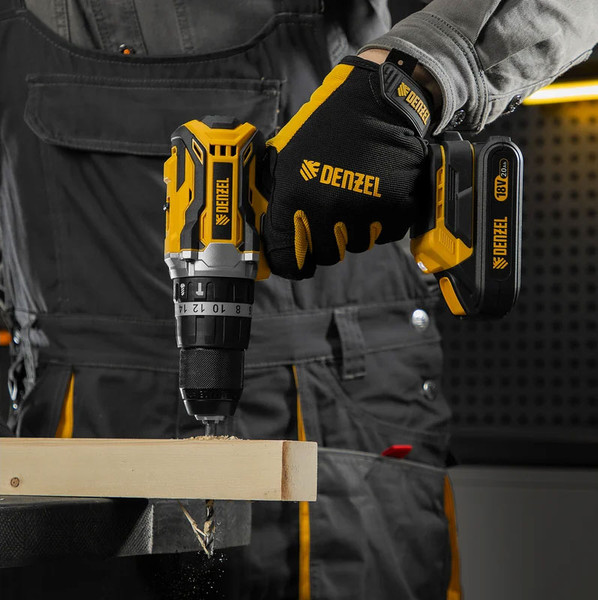 Аккумуляторная дрель-шуруповерт Denzel CIDB-18-02 / 26145