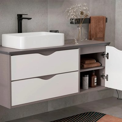 Столешница для ванной EQUIL Smile 120