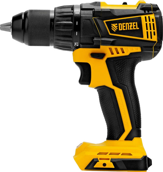 Аккумуляторная дрель-шуруповерт Denzel BLDL-IB-18-0 / 26122