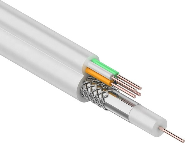 Кабель Rexant ККСВ-В 4x0.5мм 01-4021