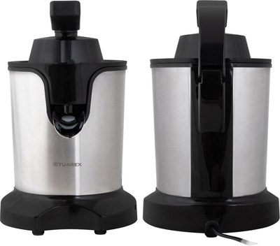 Соковыжималка электрическая Tuarex TK-7002 (черный/стальной)