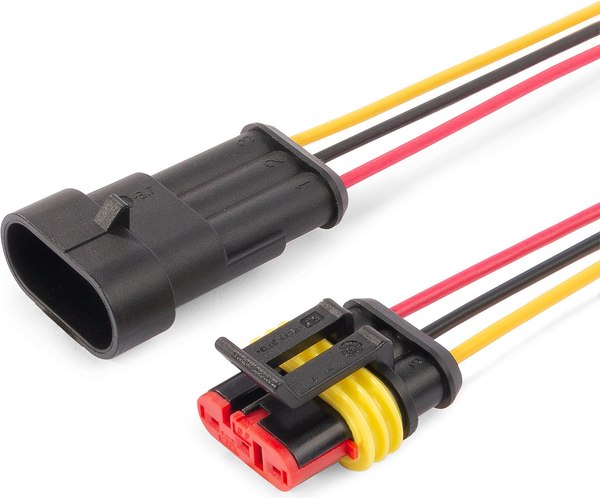 Разъем автомобильный КВТ РГА-3П / 89508 - фото