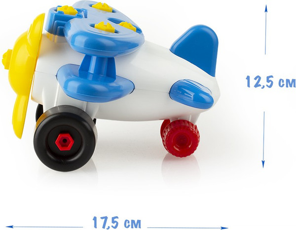 Игрушка-конструктор Стром Самолет Джет У1045