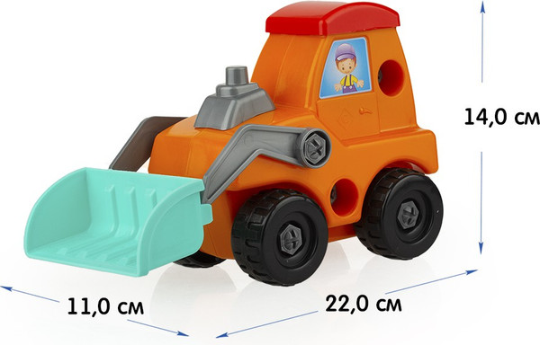 Игрушка-конструктор Стром Трактор Кузя У1053
