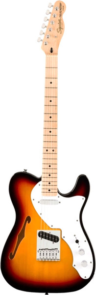 Электрогитара Fender Squier Affinity Telecaster Thinline MN WPG 3TS - фото