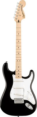Электрогитара Fender Squier Sonic Stratocaster MN WPG BLK - фото