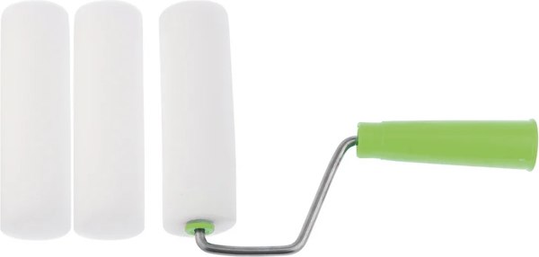 Валик малярный СибрТех 80450 + 2 сменные шубки - фото