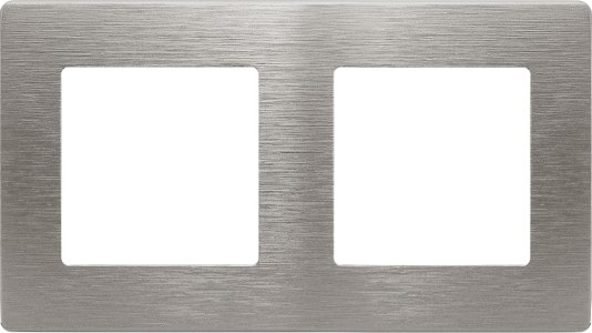 Рамка для выключателей и розеток ЭРА Сатин 12-5102-16 / Б0065747 - фото