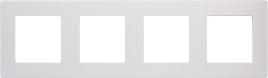 Рамка для выключателей и розеток ЭРА Сатин 12-5104-01М / Б0065750 - фото