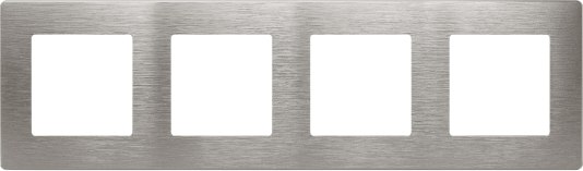 Рамка для выключателей и розеток ЭРА Сатин 12-5104-16 / Б0065751 - фото