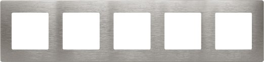 Рамка для выключателей и розеток ЭРА Сатин 12-5105-16 / Б0065753 - фото