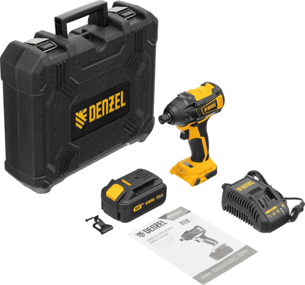 Аккумуляторный шуруповерт Denzel CID-IB-200 / 26510 - фото