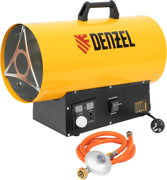 Тепловая пушка газовая Denzel GHG-15i / 96478 - фото