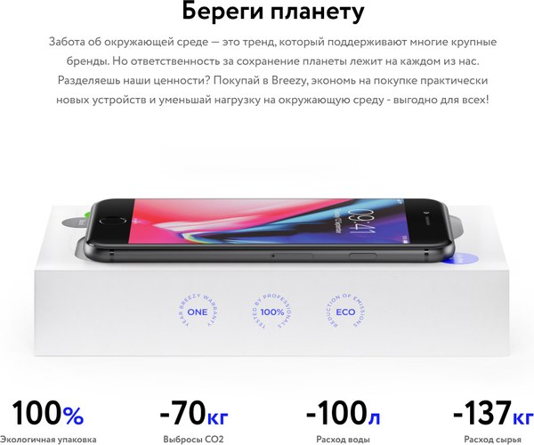 Смартфон восстановленный Apple iPhone 12 256GB Flip Грейд A