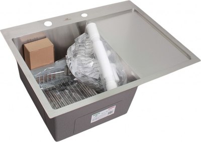 Мойка кухонная Wisent WS-36550-L/GER013