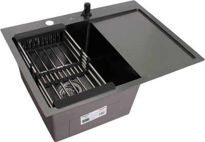 Мойка кухонная Wisent WS-36550B-L/GER013 - фото