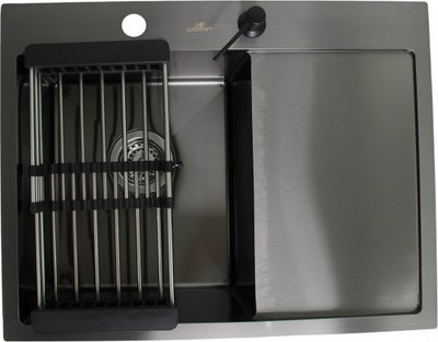 Мойка кухонная Wisent WS-36550B-L/GER013