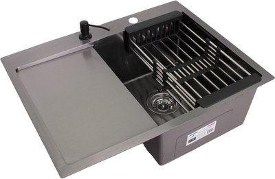 Мойка кухонная Wisent WS-36550B-R/GER013 - фото