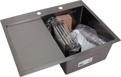 Мойка кухонная Wisent WS-36550B-R/GER013