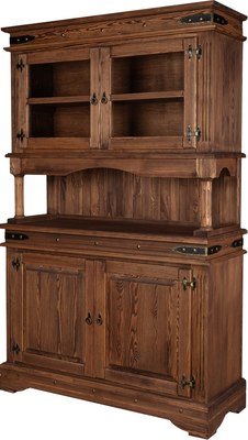 Шкаф с витриной ФанДОК Викинг 01 Ф-181.09 - фото