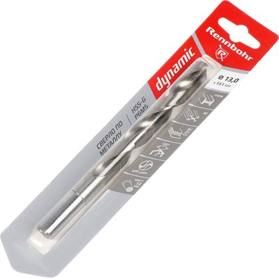 Сверло Rennbohr 13.0х151мм Dinamic P9M3 / 675130 - фото
