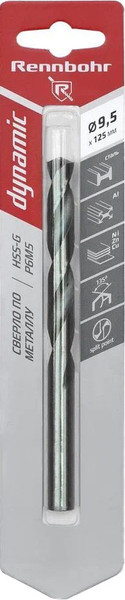 Сверло Rennbohr 9.5х125мм Dinamic P9M3 / 675095 - фото