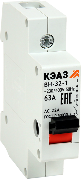 Выключатель нагрузки ЭКМ ВН-32-132-УХЛ3 / 330887 - фото