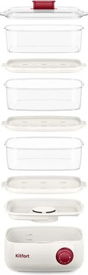 Пароварка стационарная Kitfort КТ-6830