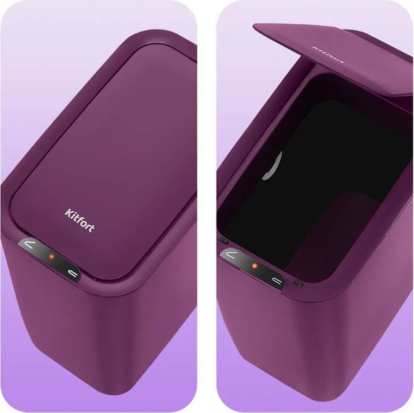 Сенсорное мусорное ведро Kitfort КТ-6804