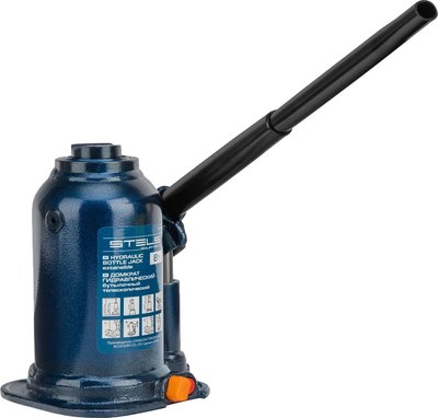 Бутылочный домкрат Stels Гидравлический телескопический 51150