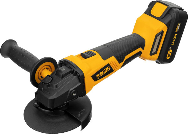 Угловая шлифовальная машина Denzel BLG-IB-18-125-4 / 27005 - фото