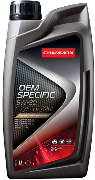 Моторное масло Champion OEM Specific 5W30 C2/C3 P/RN / 1052561 - фото