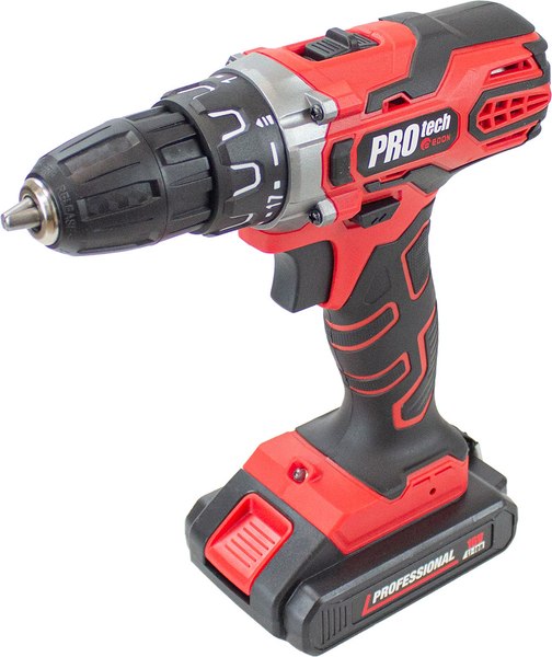 Аккумуляторная дрель-шуруповерт Edon PROtech PRO-16L2K-N1 / 21468 - фото