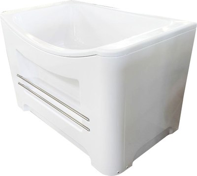 Ванна акриловая Radomir Арчи 1-01-0-0-1-341 (с рамой, сливом, фронтальной панелью и полотенцедержателем)