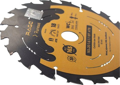 Пильный диск Vira Rage Furious Fast cut 165мм / 594246