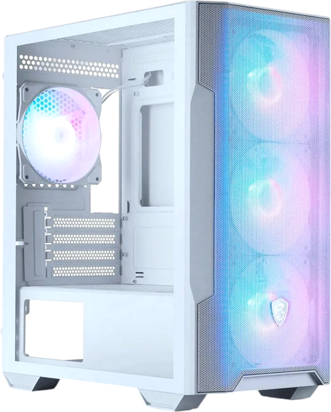 Корпус для компьютера MSI MAG Forge M100R White (306-7G20W21-HH9) - фото