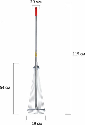Грабли Грандмастер Веерные 700348