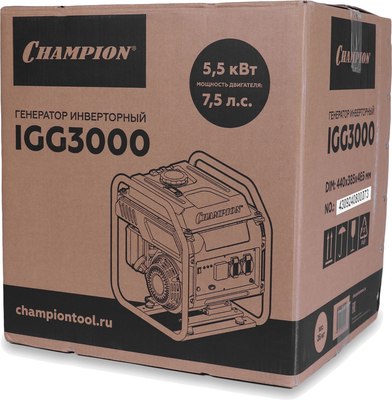 Бензиновый генератор Champion IGG3000