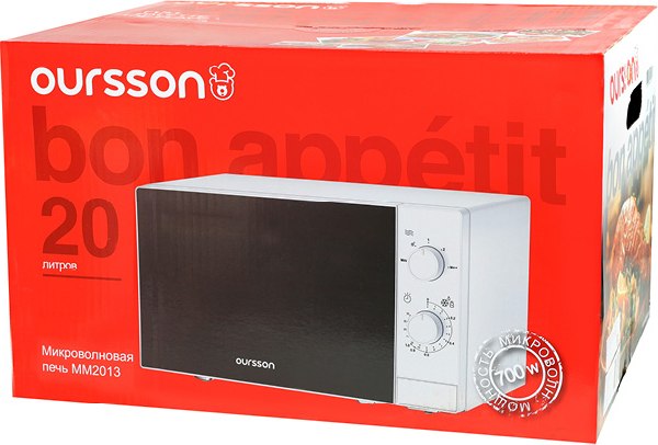 Микроволновая печь Oursson MM2013/WH