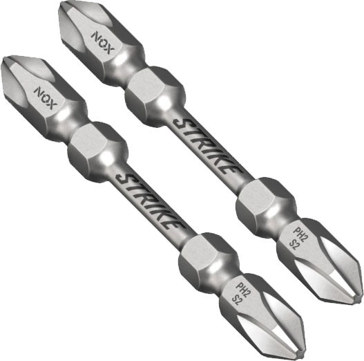Набор бит Nox Strike impact 2Х Рh2хРh2-65 / 333265-2 - фото