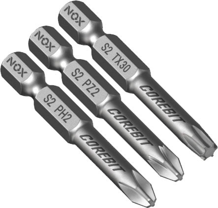 Набор бит Nox E6.3 Ph2 Pz2 Tx30-50 / 336008 - фото