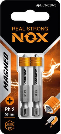 Набор бит Nox Magneo Е6.3 Pz2-50 / 330250-2 - фото