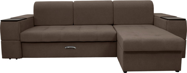 Диван угловой Сириус Лидер-13 с оттоманкой ППУ 285x165