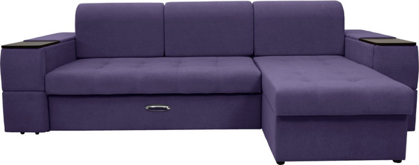 Диван угловой Сириус Лидер-13 с оттоманкой ППУ 285x165