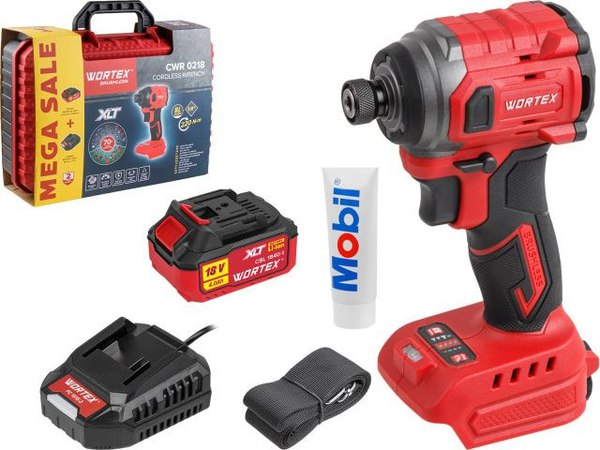Аккумуляторный гайковерт Wortex CWR 0218 (1329730) - фото