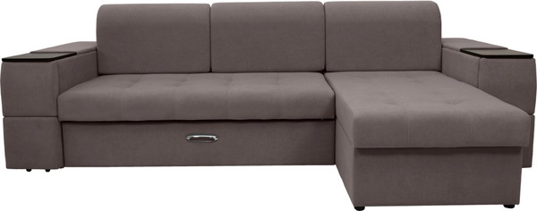 Диван угловой Сириус Лидер-13 с оттоманкой НПБ 285x165