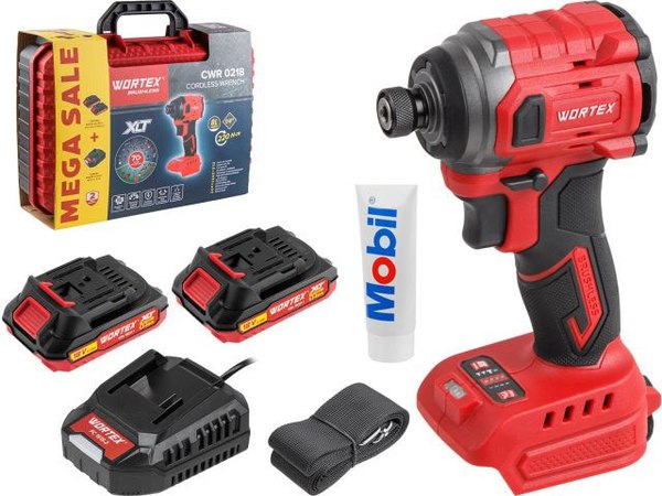 Аккумуляторный гайковерт Wortex CWR 0218 (1329731) - фото