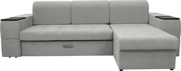 Диван угловой Сириус Лидер-13 с оттоманкой НПБ 285x165