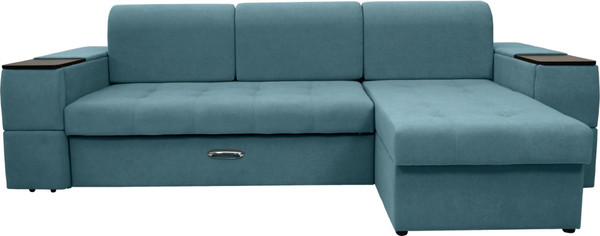 Диван угловой Сириус Лидер-13 с оттоманкой НПБ 285x165